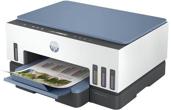 HP Smart Tank 7006 All-in-One Blækprinter Multifunktion - Farve - Blæk