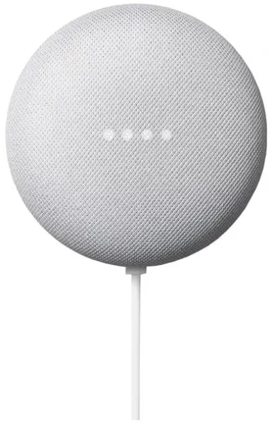 Google Nest Mini - Kalkhvid (Nordisk Udgave)